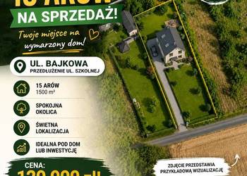 Działka budowlana w Połupinie