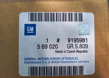 569020 Tarcze ham. przód Movano, Vivaro, Astra, Mokka, Corsa