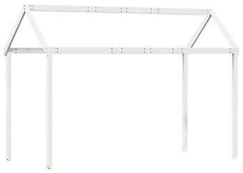 Daszek do łóżka dziecięcego biały 217x955x159 cm sosnowy WM-846959