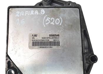 STEROWNIK SILNIKA Opel Zafira B 1.6 16V komputer 55562549 FJBZ