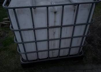 Mauzer  1000l paleta plastik na deszczówkę beczka