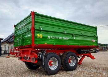 Przyczepa tandem PRONAR T663/1 10 t / 11,8 m³ AGROL PT510