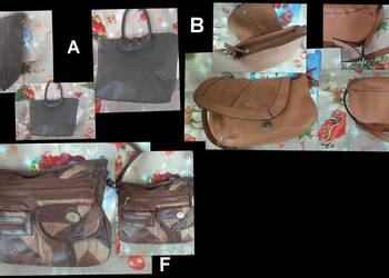 Torebka damska STEFANO  z plecionymi detalami LUB