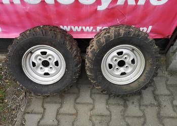Felgi + opony yamaha grizzly 4/110