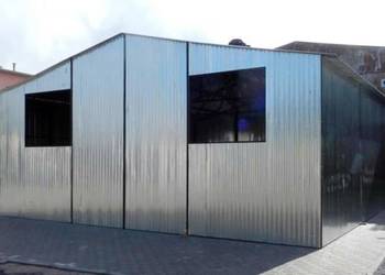 Blaszana hala 9×8 m – ocynkowana