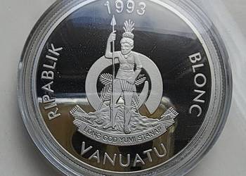Replika monety Vanuatu 50 vatu, 1993 The Boudeuse