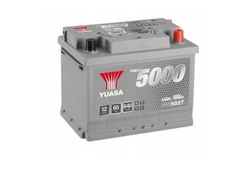 Akumulator Yuasa Silver 12V 65Ah 640A YBX5027