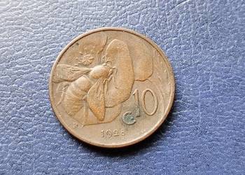 Stare monety 10 centesimi 1928 Włochy