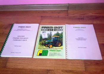 Farm-Mot 25 książki Farmot katalog części instrukcja obsługi