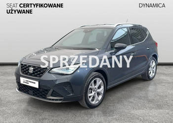 Seat Arona VAT 23% FR 1.0TSI 115KM M6 2024/2025 r., salon PL, I właściciel…