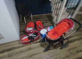 Wózek icandy peach dla bliźniąt lub rok po roku