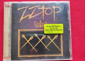 zz top 1990 rok vintage kolekcjonerska płyta cd