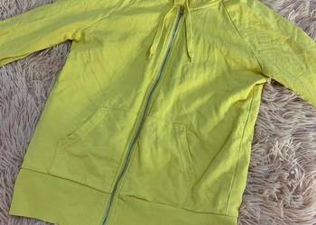 Swetr / bluza rozsuwana z kapturem - H&M - z łatkami - HIT!