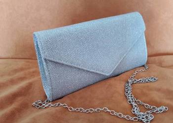 Torebka damska na łańcuszku srebrna nowa