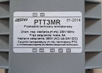 Przekaźnik termiczny termistorowy PTT 3MR