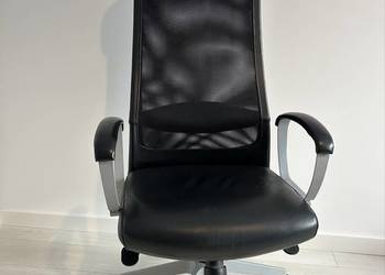 Krzesło biurowe, obrotowe, czarne Markus IKEA