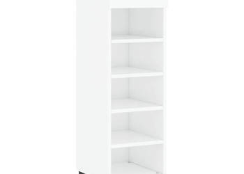 Szafka na buty wysoki połysk biała 30x35x105 cm WM-829702