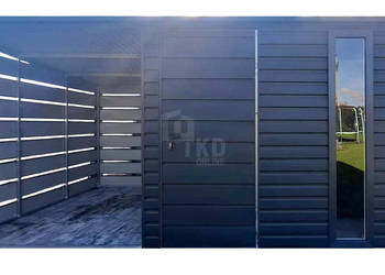 Schowek domek ogrodowy 3x3m wiata 3m drzwi okno TKD433