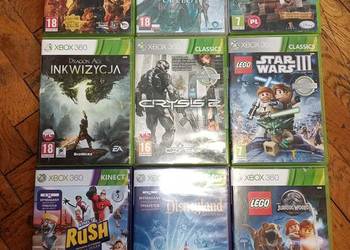 16 używanych gier na Xbox 360 – wszystkie działające.
