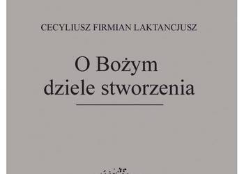 O Bożym dziele stworzenia