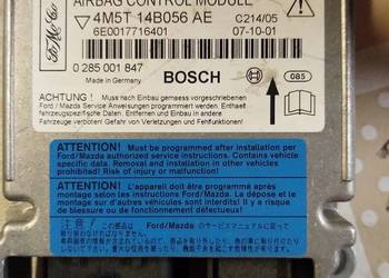 sensor moduł airbag ford c-max  Nr 4m5t14b056ae