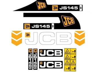 Naklejki oklejenie naklejka - JCB JS145W Zamiennik