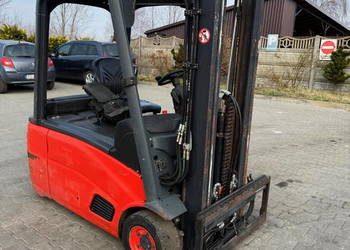 wózek widłowy elektryczny LINDE E16 Triplex 4.6m przesuw 4-sekcja 2007