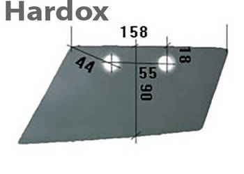 Lemiesz przedpłużka HARDOX 19113/L do pługa GREGOIRE BESSON
