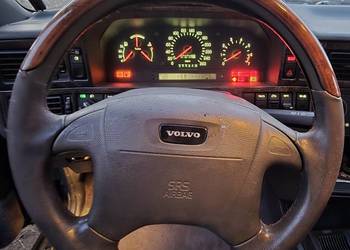 Kierownica volvo v70 s70 c70 1 drewno skóra