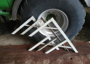 Wspornik półki kątowy metalowy podpórka warsztatowy kątownik mocowanie