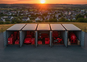 Hala Garaż Magazyn Samoobsługowy Białystok 24/7 28m2 FV Self