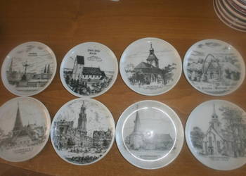 talerzyki miast  Niemcy 8 sztuk