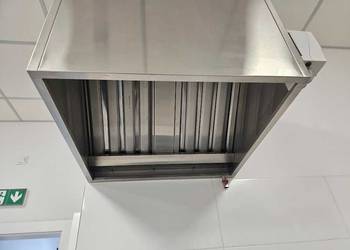 Okap gastronomiczny EGAZ 90x70x50 - stal nierdzewna, filtry