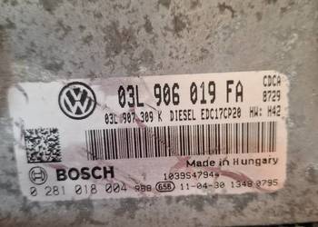 Sterownik silnika VW AMOROK 03L906019 FA