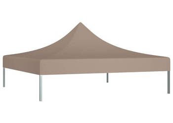 Dach do namiotu imprezowego 2 x 2 m taupe 270 g/m² WM-315343