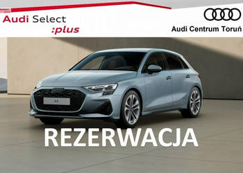 Audi A3 Sportback LED_PamięćFotela_3-strefy_Kamera_SoundSystem_Asystenci_P…