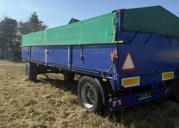 Przyczepa Kässbohrer na poduszkach (zawieszenie pneumatyczne)