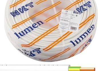 Przewód NKT 4x1,5 płaski, miedziany, certyfikat CE, 450/750V