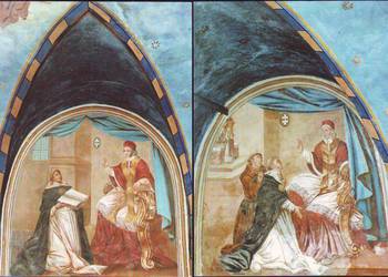 Kart. Poczt.  Chełm  - freski  z XIII w. **  2 szt Kart. Poczt.  Chełm  - freski  z XIII w. **  2 szt