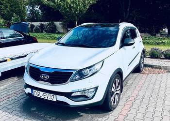 Kia Sportage 2.0 CRDi 136 KM | 2011 | Skóra | Klimatyzacja | Nawigacja | Za