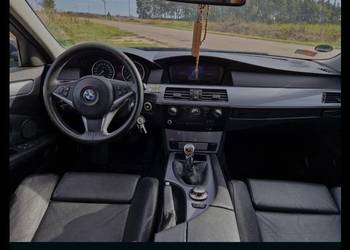 E60 LCI 520D M47 manual 2007r. rej  2008 163KM
