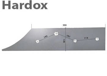 Płoza krótka HARDOX 1499Z/P części do pługa LANDSBERG