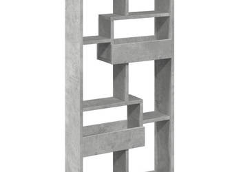 Szafka wisząca szarość betonu 50x15x100 cm WM-854556