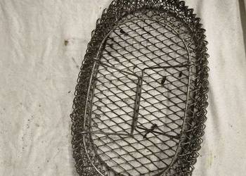 Metalowa siatka na ryby PRL