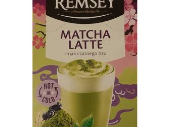 Remsey matcha latte napój classic klasyczna i czarny bez 6 x saszetka