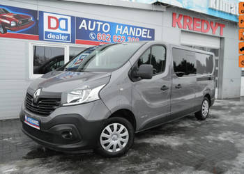 Renault Trafic 1.6 dCi LONG 2xBoczne drzwi 5-osób Navi Kamera 174tys.km F-…