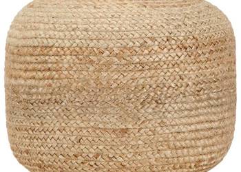 vidaXL Ręcznie robiony puf, 45 x 30 cm, juta(SKU:248071)