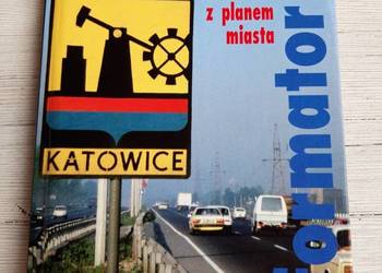Katowice z planem miasta informator 1993 rok