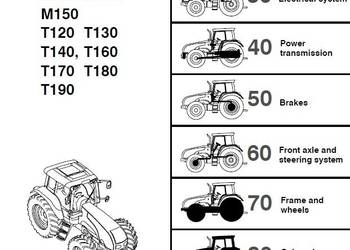 VALTRA M120 M130 M150 T120 T130 T140 T160 instrukcja napraw!