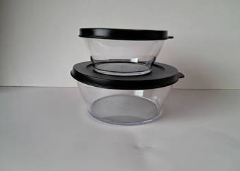 Tupperware miski perła krystaliczne 290 ml i 610ml